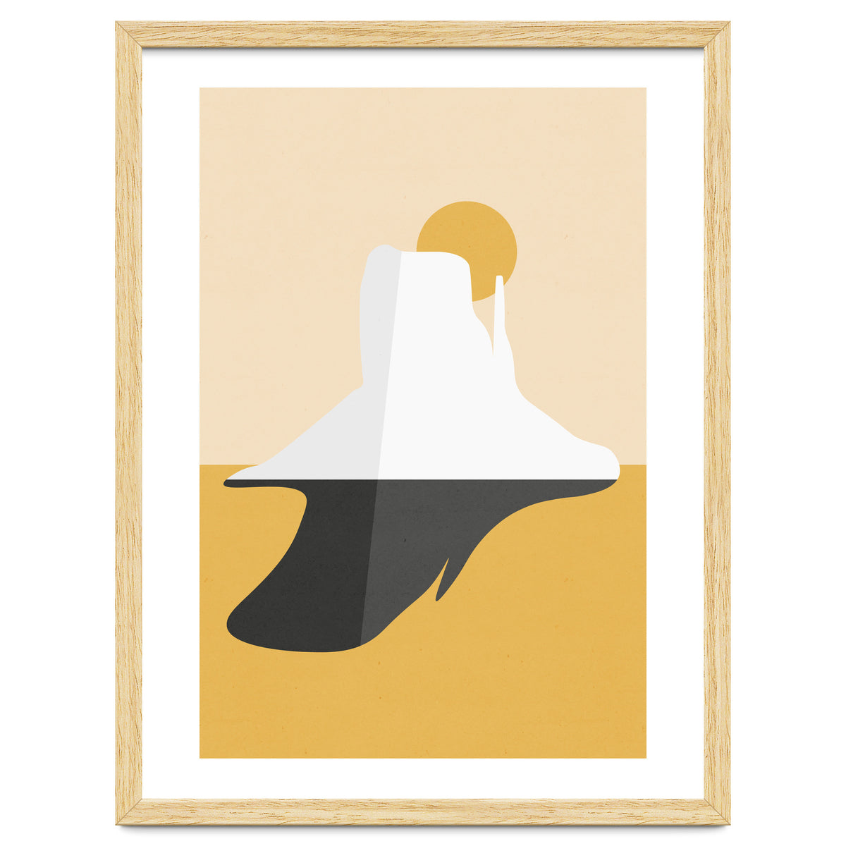 Abstract Mesa - Golden Desert