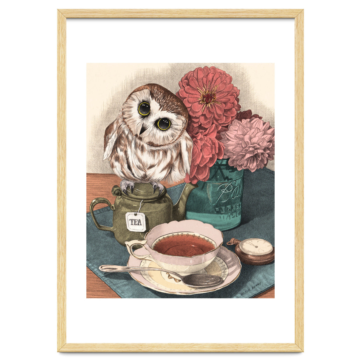 Sweet Little Tea Owl
