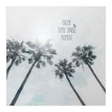 Palm trees with sun | enjoy every single moment (Print Only) thumbnail
