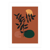Boho Terracotta Plant (Print Only) thumbnail