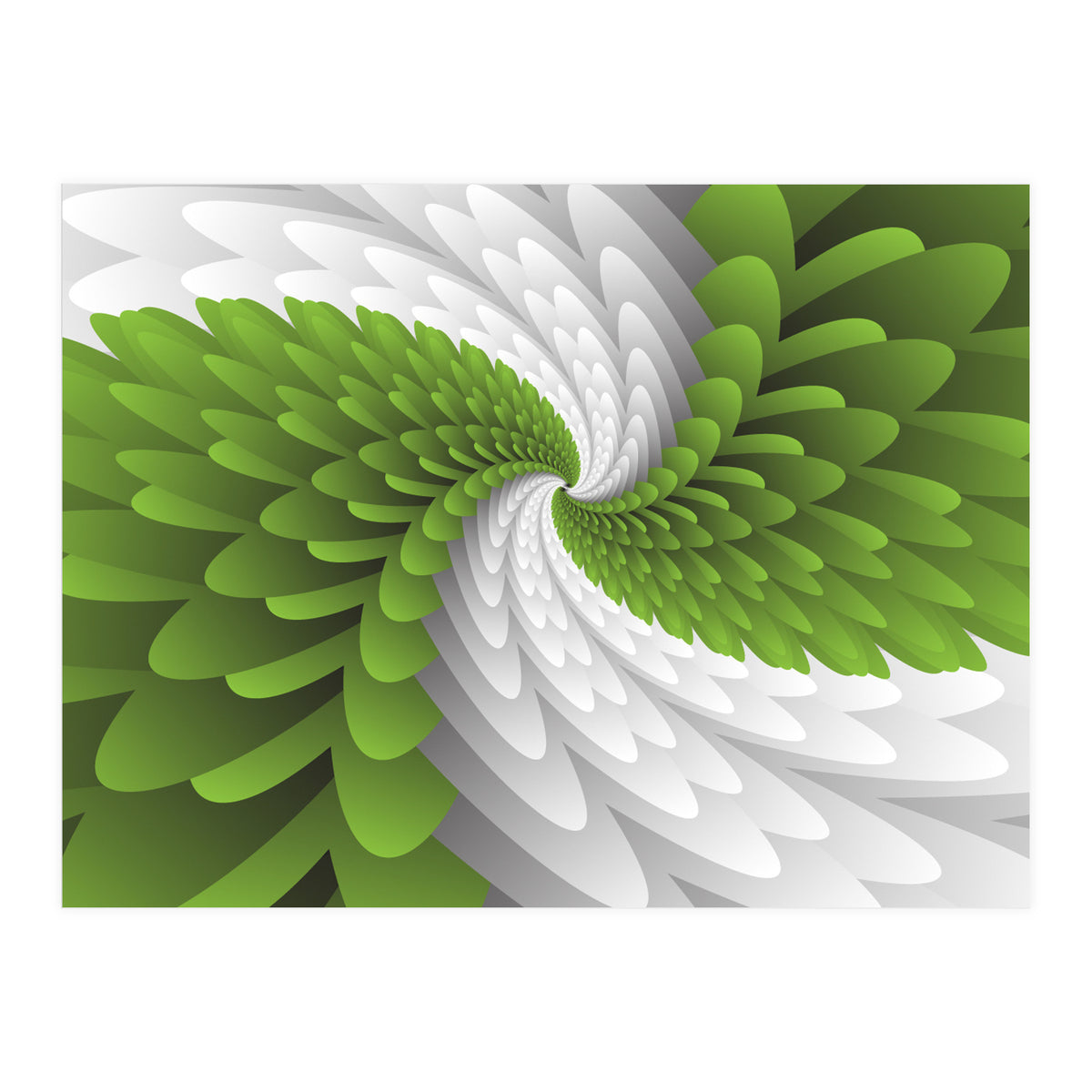 Green Majestic Wings (Print Only)