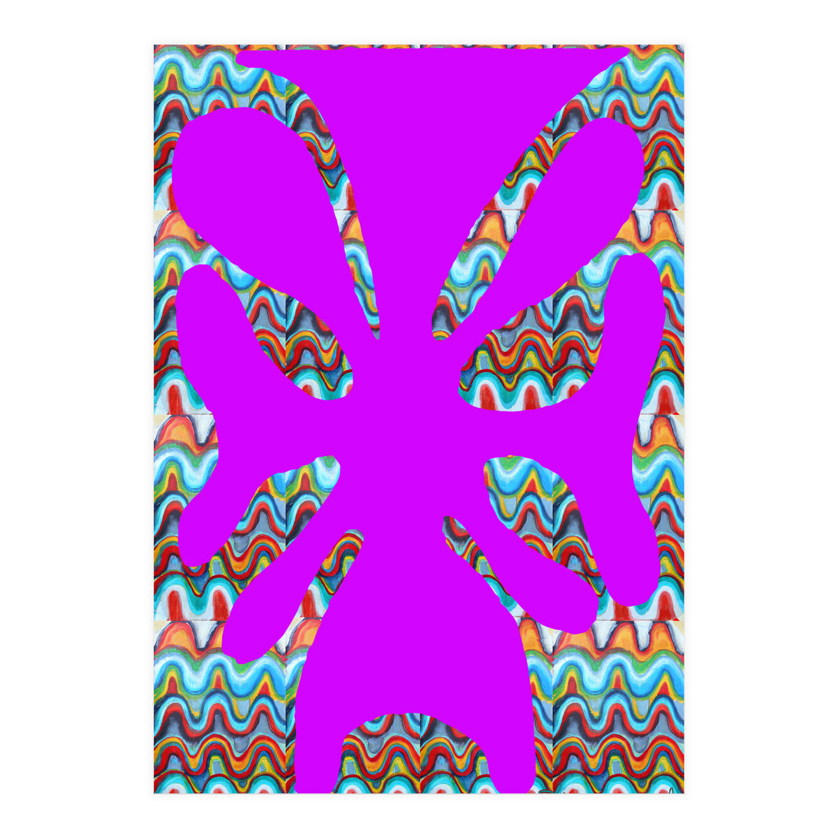 Pop Abstract 2023 Tapiz 4 (Print Only)