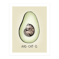 Avo-cat-o (Print Only)
