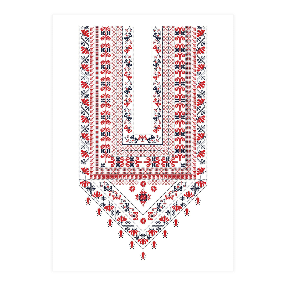 Tatreez Ornament 25 (Print Only)