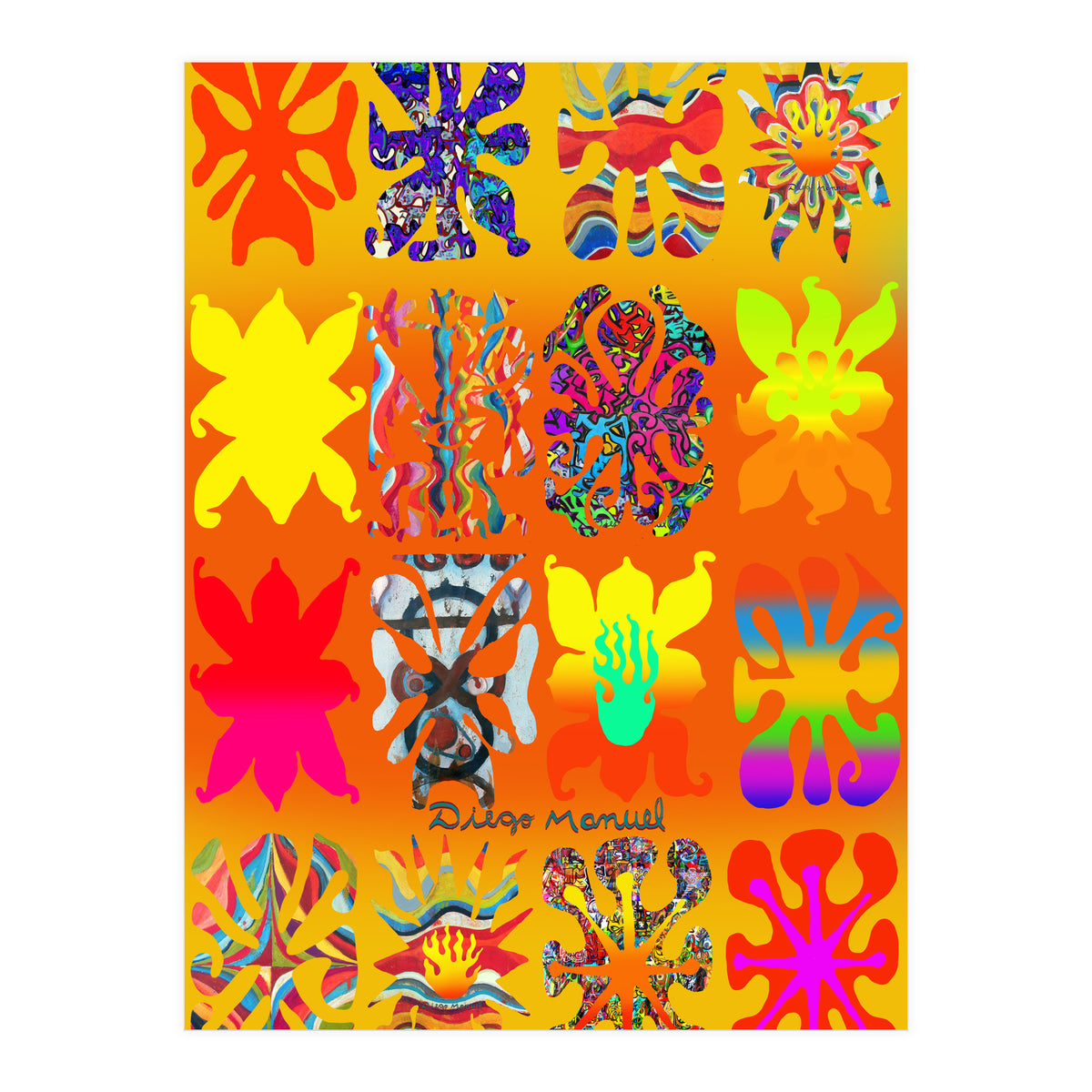 Pop Abstract 2023 Tapiz 65 (Print Only)