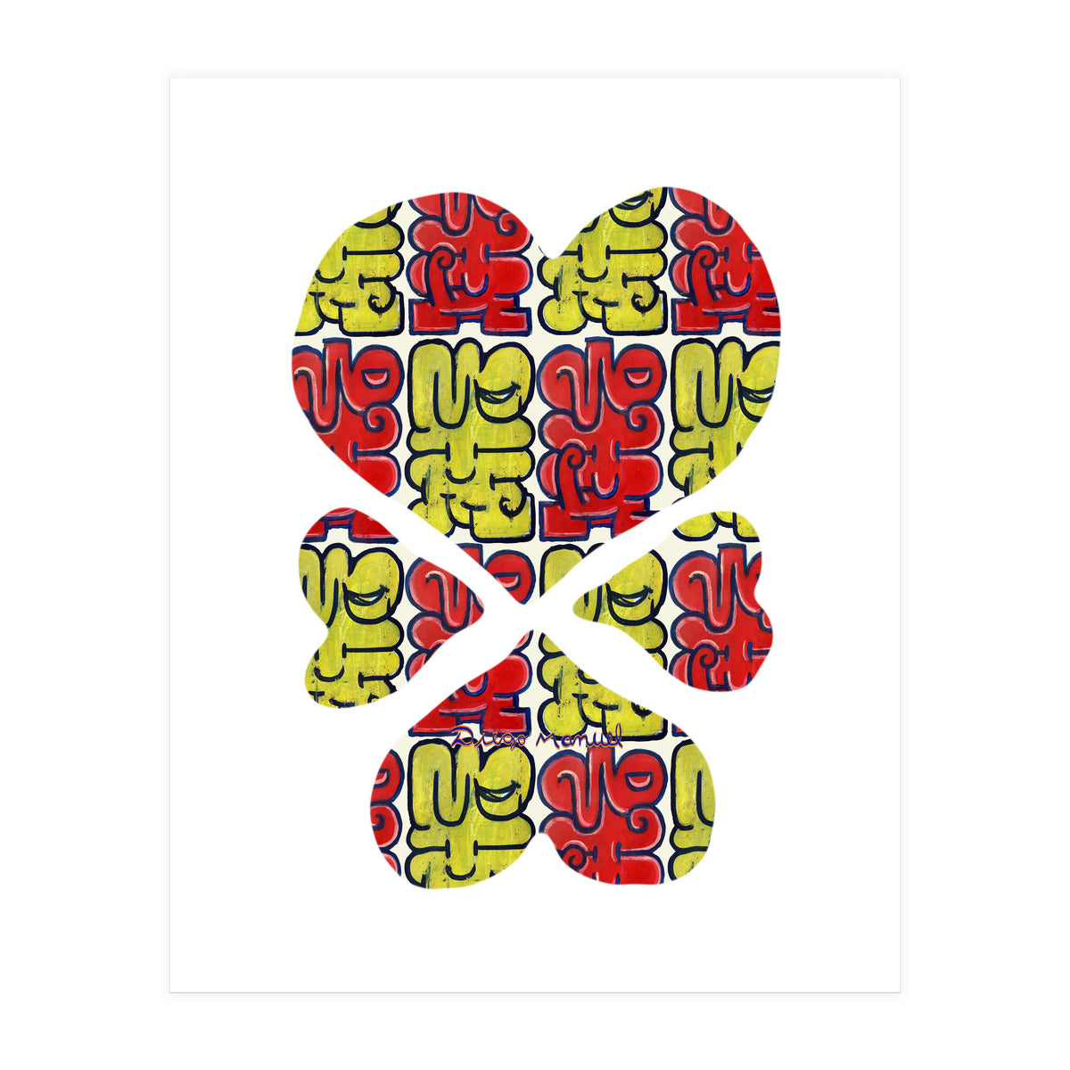 4 Corazones 5  (Print Only)