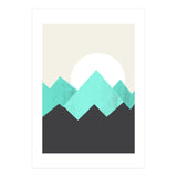 Pastel Mountains IV Sierra (Print Only) thumbnail