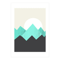 Pastel Mountains IV Sierra (Print Only)