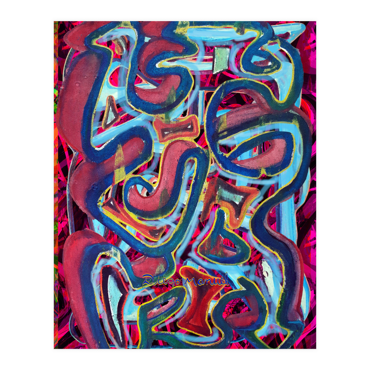 Graffiti Digital 2022 908 (Print Only)