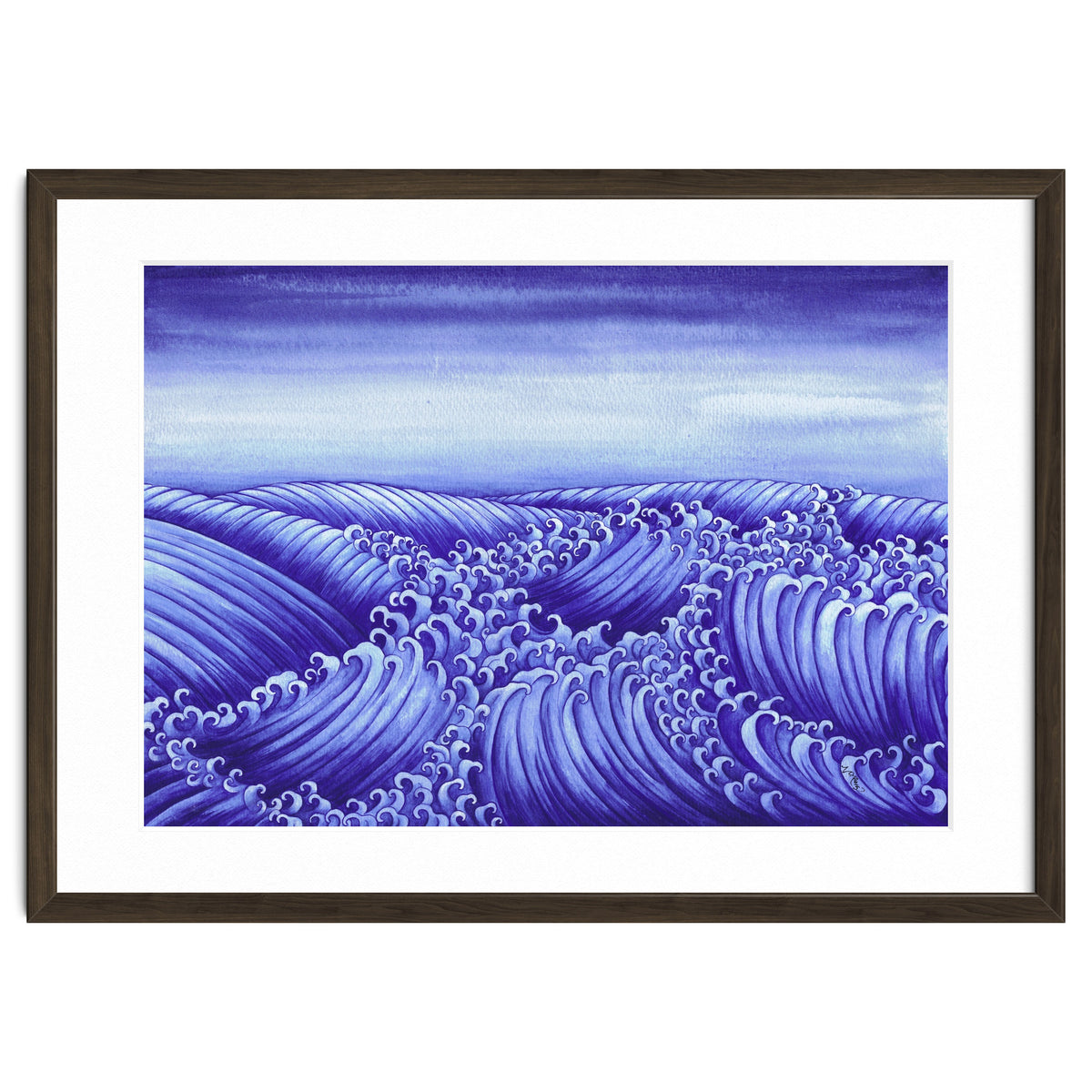 Turbulent Water Triptych part 2