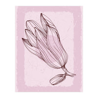 Magnolia - Minimalist Garden Leaves (Print Only)