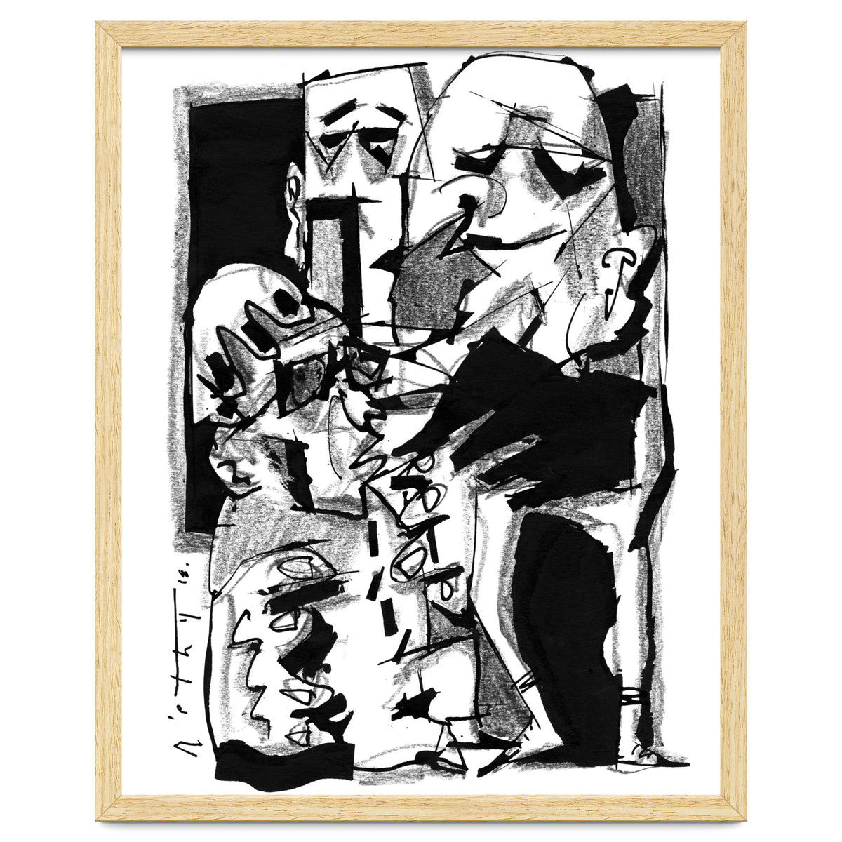 Chapter One: Never Talk With Strangers - b&w