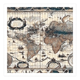 Antique Mapa Mundi revisited (Print Only) thumbnail