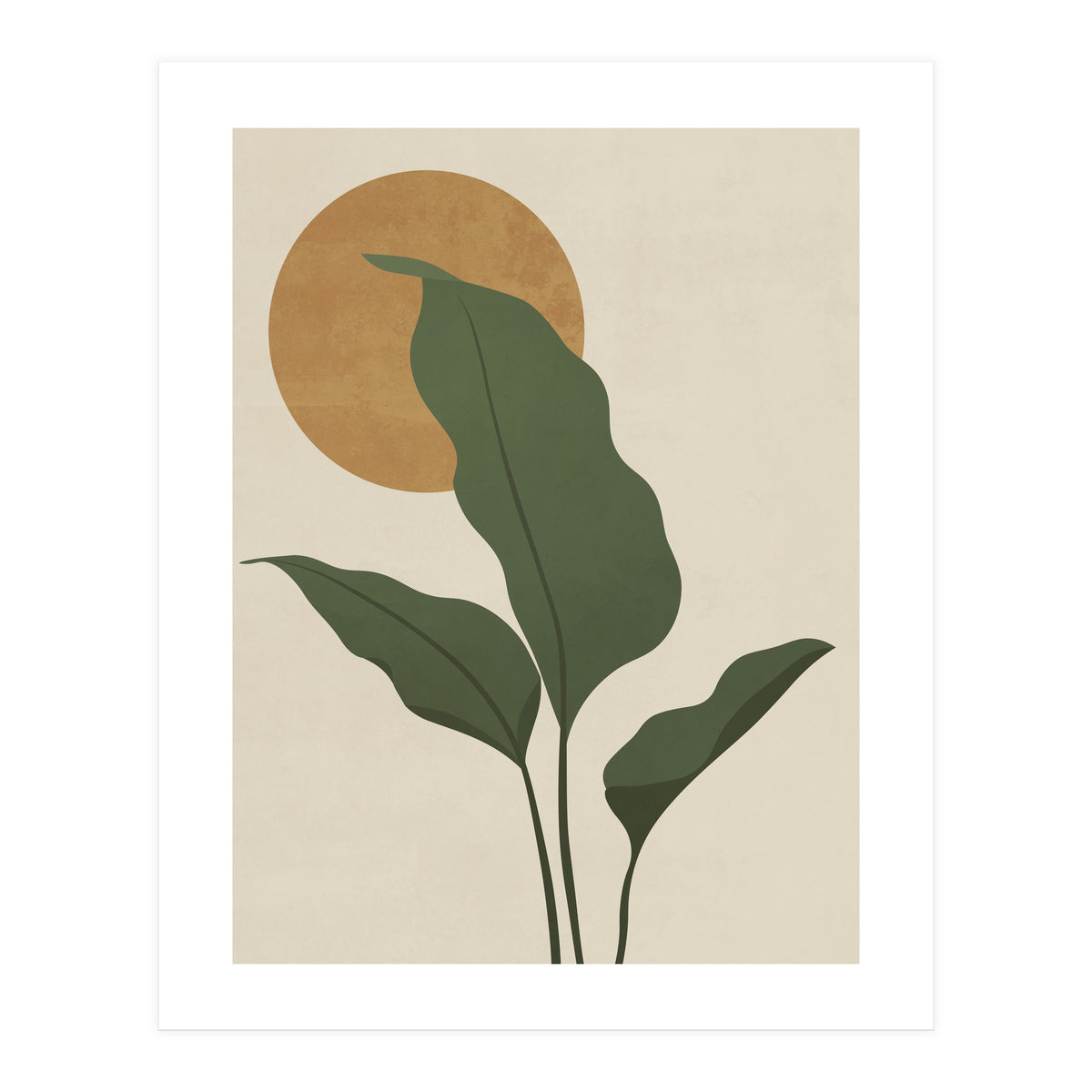 LEAVES AND SUN - 01B (Print Only)