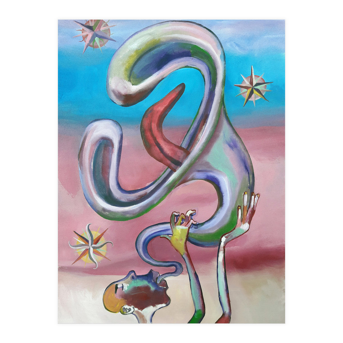 Trompeta Y Lengua 3 (Print Only)