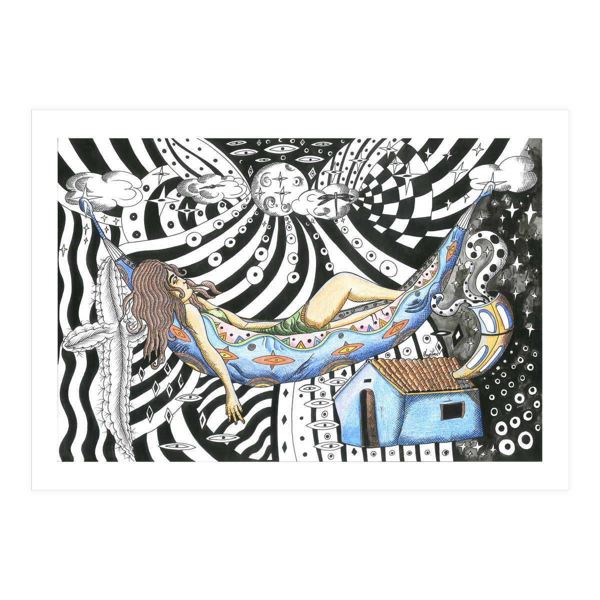 Under The Moonlight Of The Cariri (Print Only)