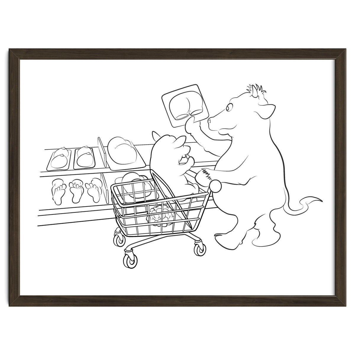 Supermarkey Cow Mandos