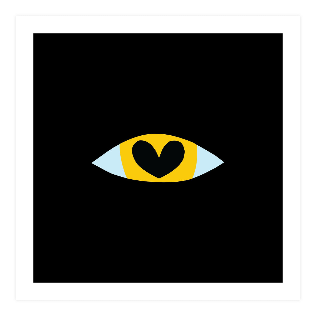 Heart Eye Black (Print Only)