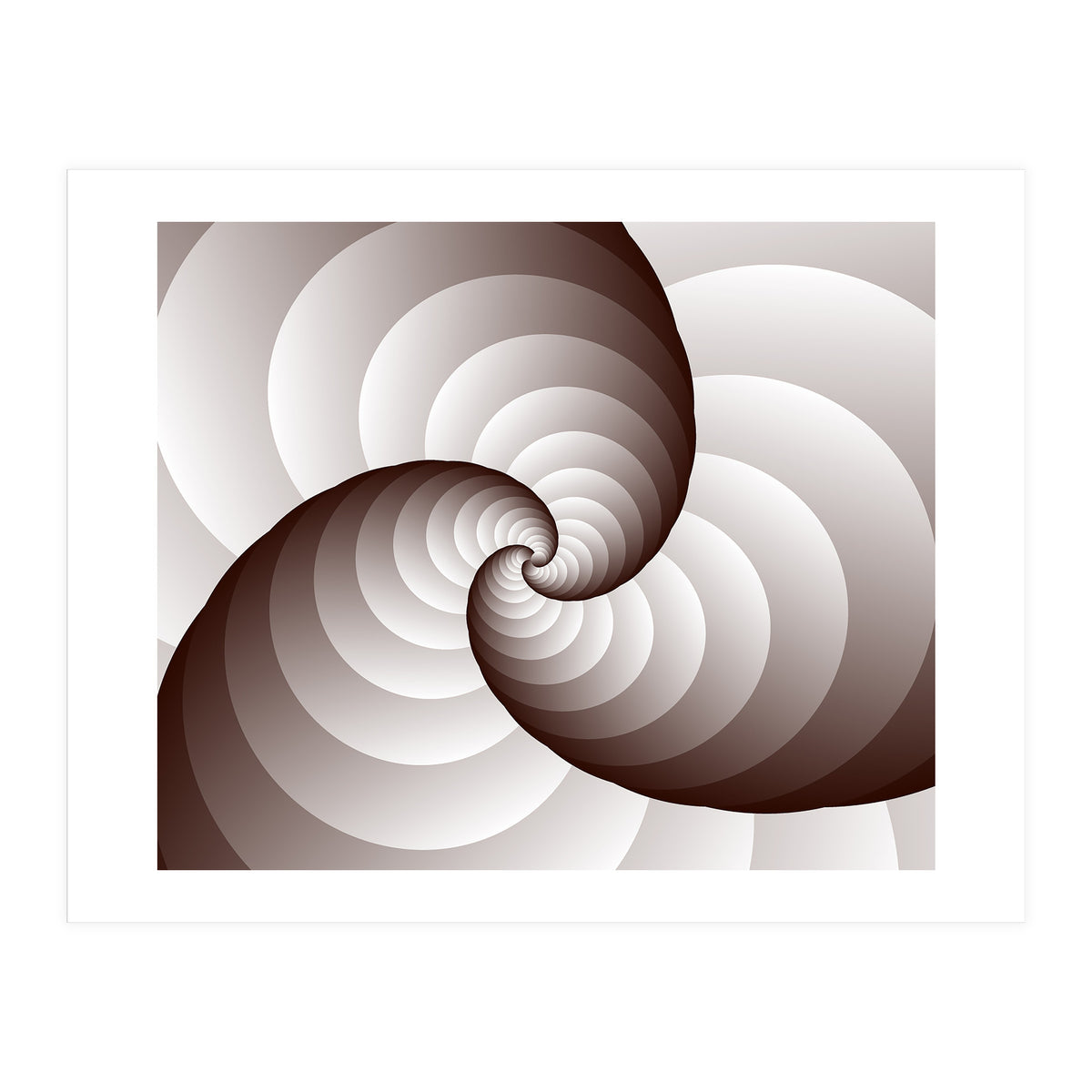 Spiral Pattern Art (Print Only)