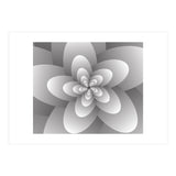 3d Abstract Floral Spiral  (Print Only) thumbnail