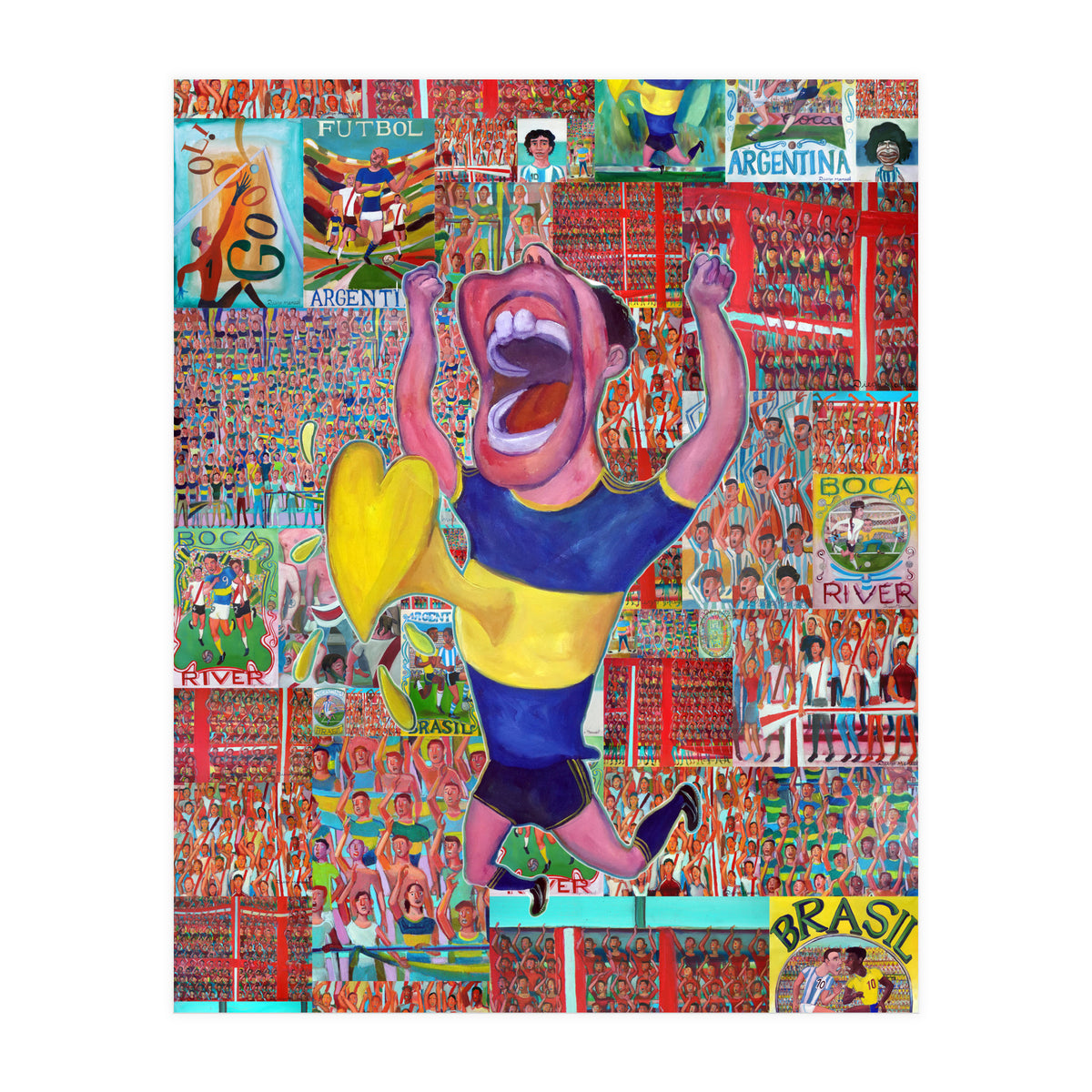 Soccer Pop 1 (Print Only)