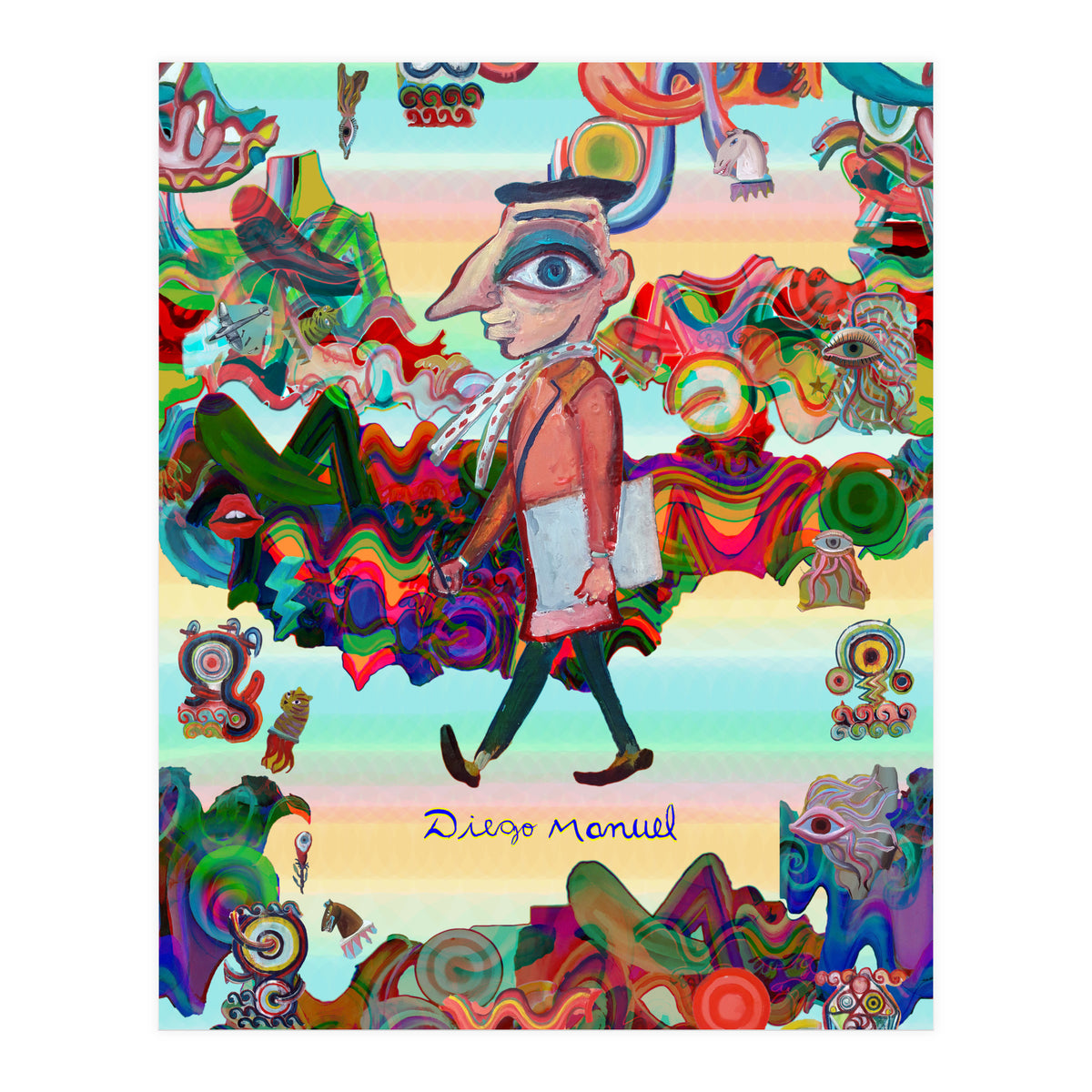 Graffitis 2021 Tapiz 79 (Print Only)