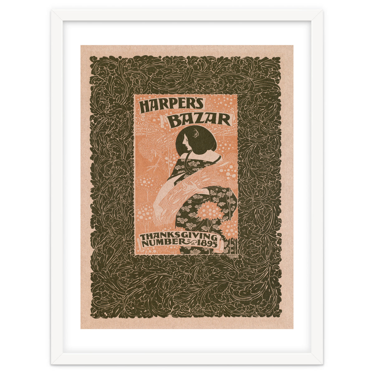 Harpers Bazar Thanksgiving Advertisement