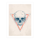 Skull In Triangles Ii (Print Only) thumbnail