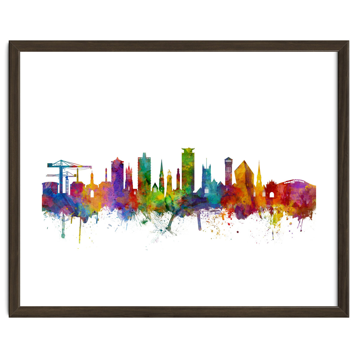 Plymouth England Skyline