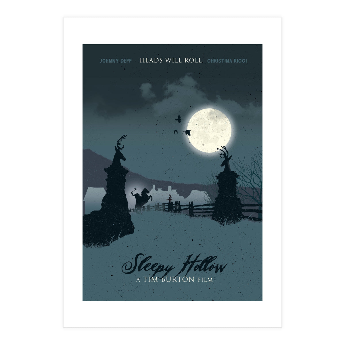 Sleepy Hollow movie poster (Print Only)