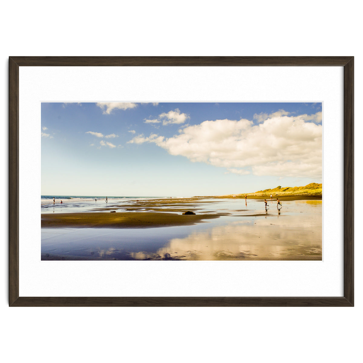 Beach in New Plymouth, New Zealand