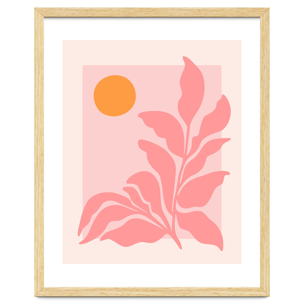 Sunny Pink Garden