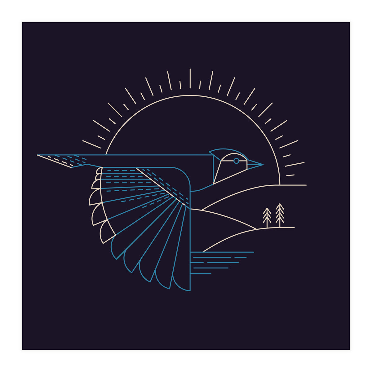 Blue Jay (Print Only)