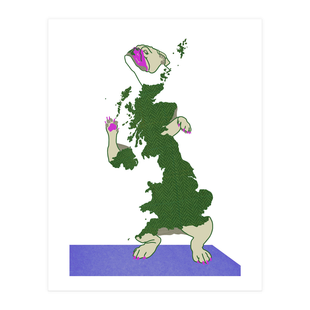 British Bulldog (Print Only)