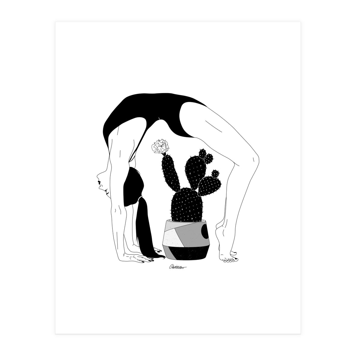 Prickly Gymnastic (Print Only)