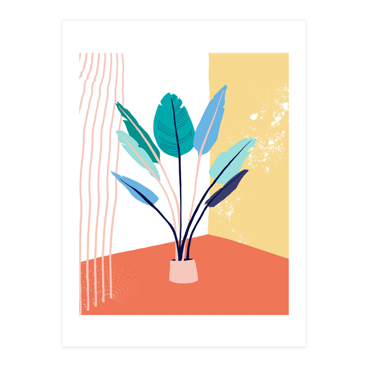 Corner plants (Print Only)