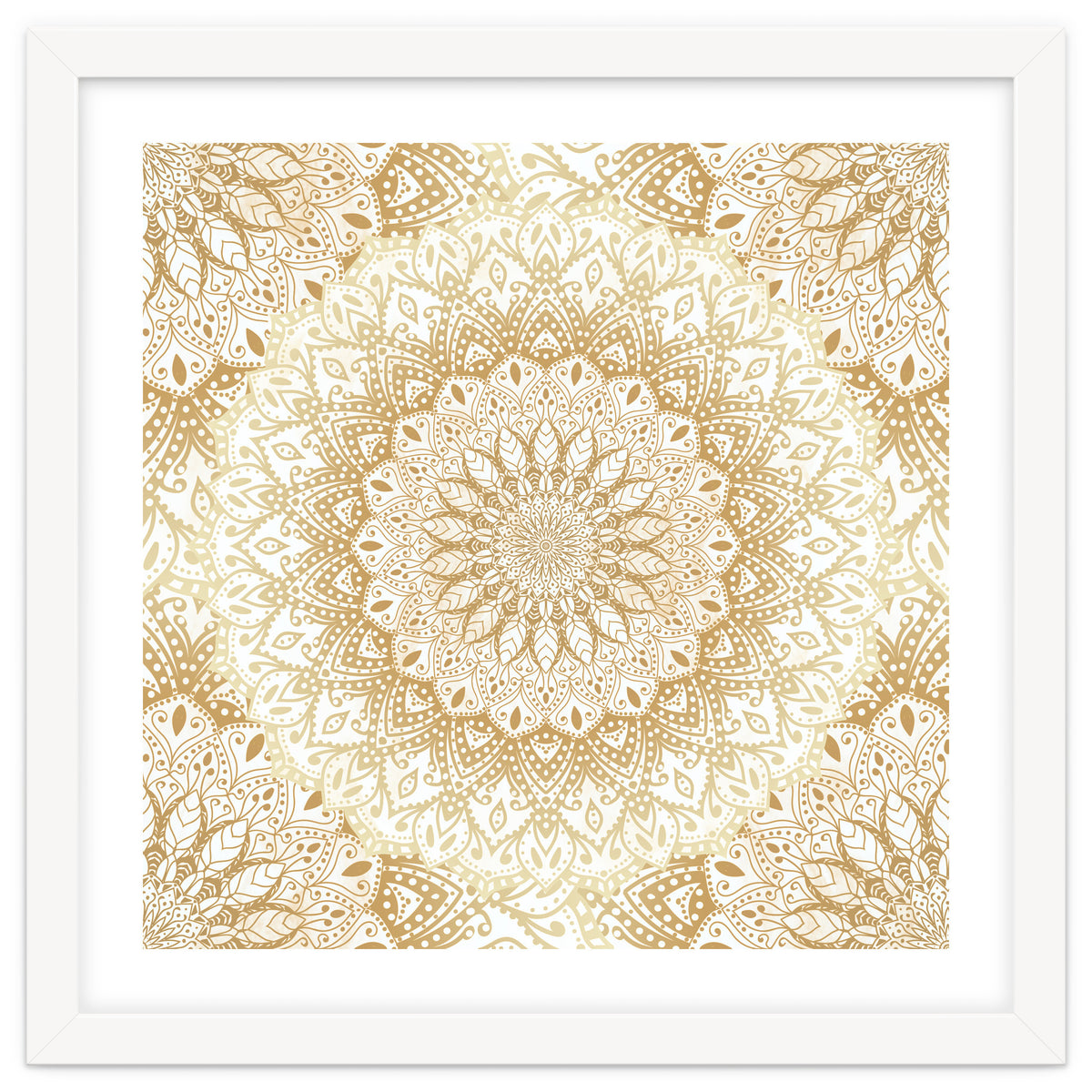 Mandalas For May Gold