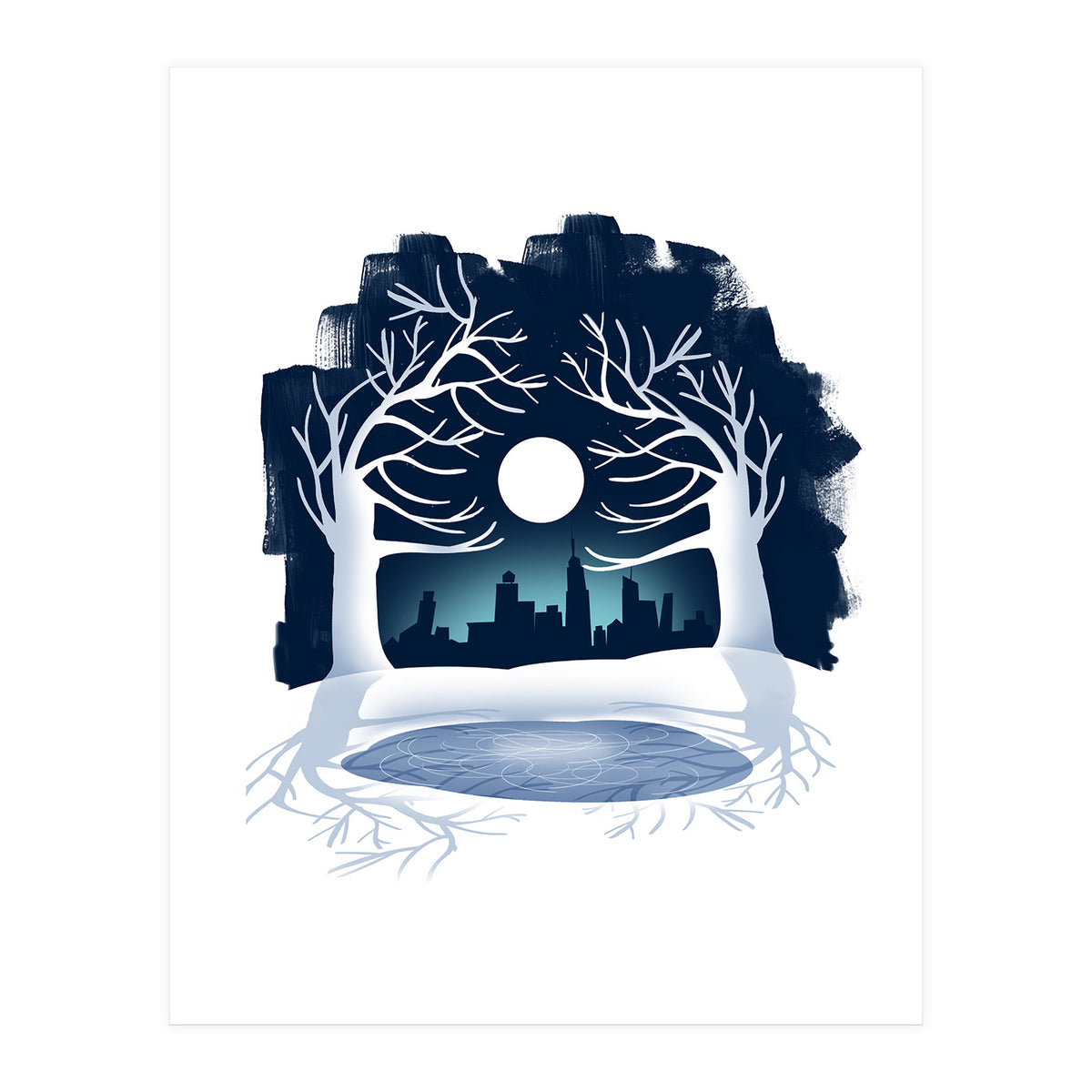 Winter City (Print Only)