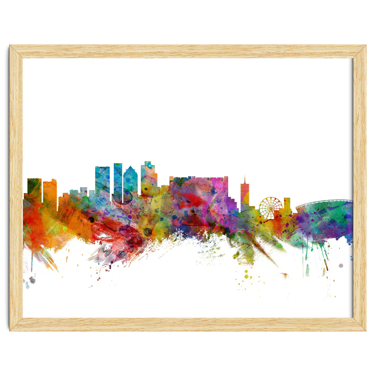 Cape Town South Africa Skyline