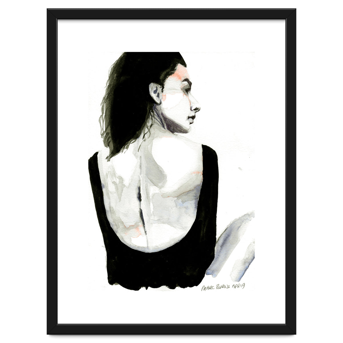 Untitled #4 - Woman with her back to us