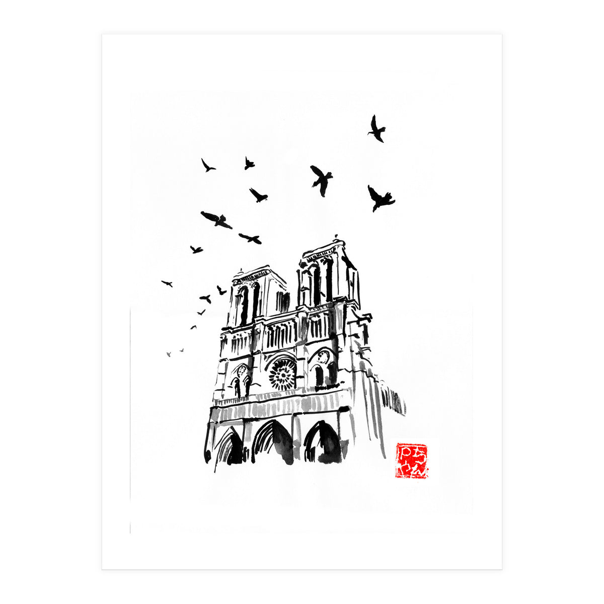 Notre Dame de Paris (Print Only)