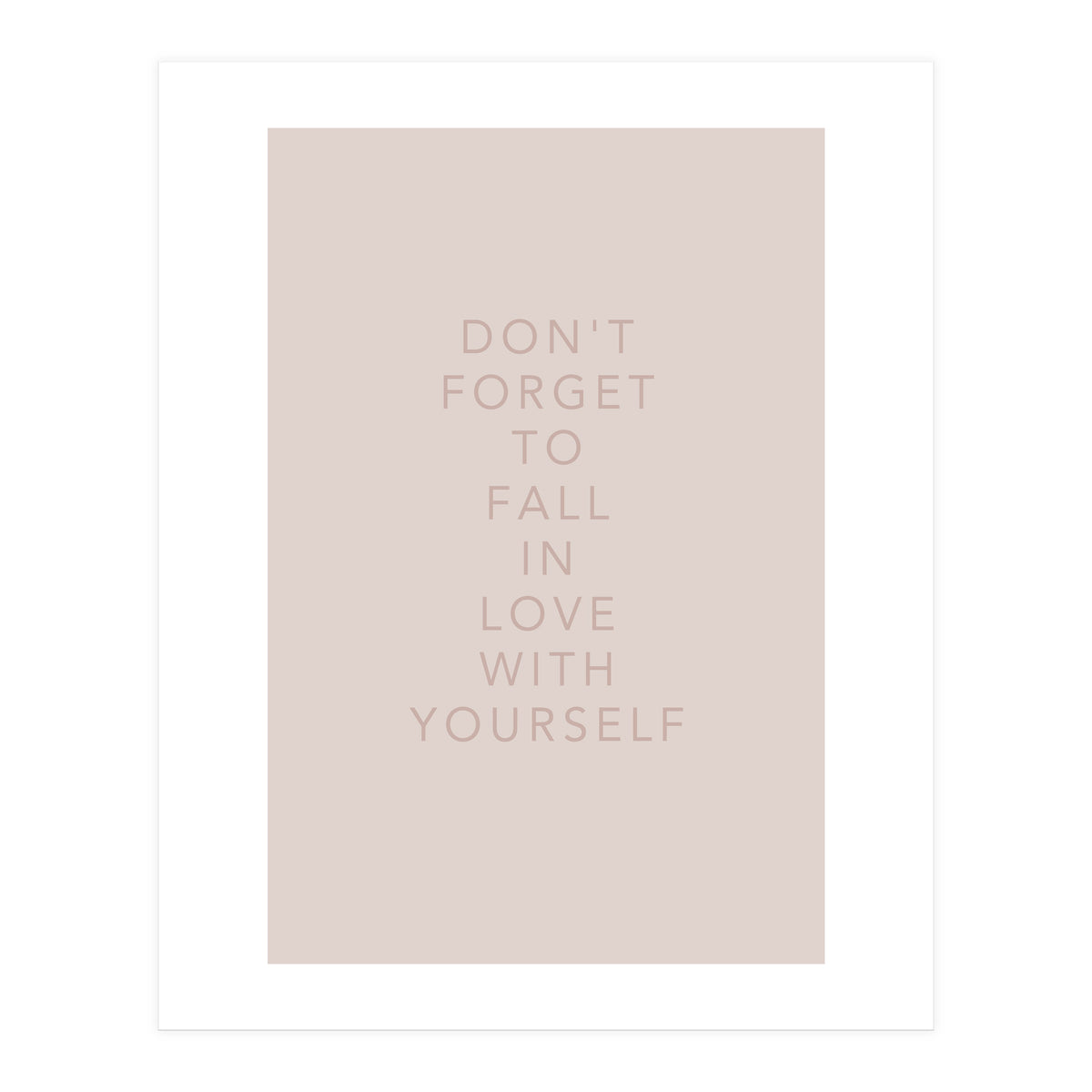 YOURSELF (Print Only)