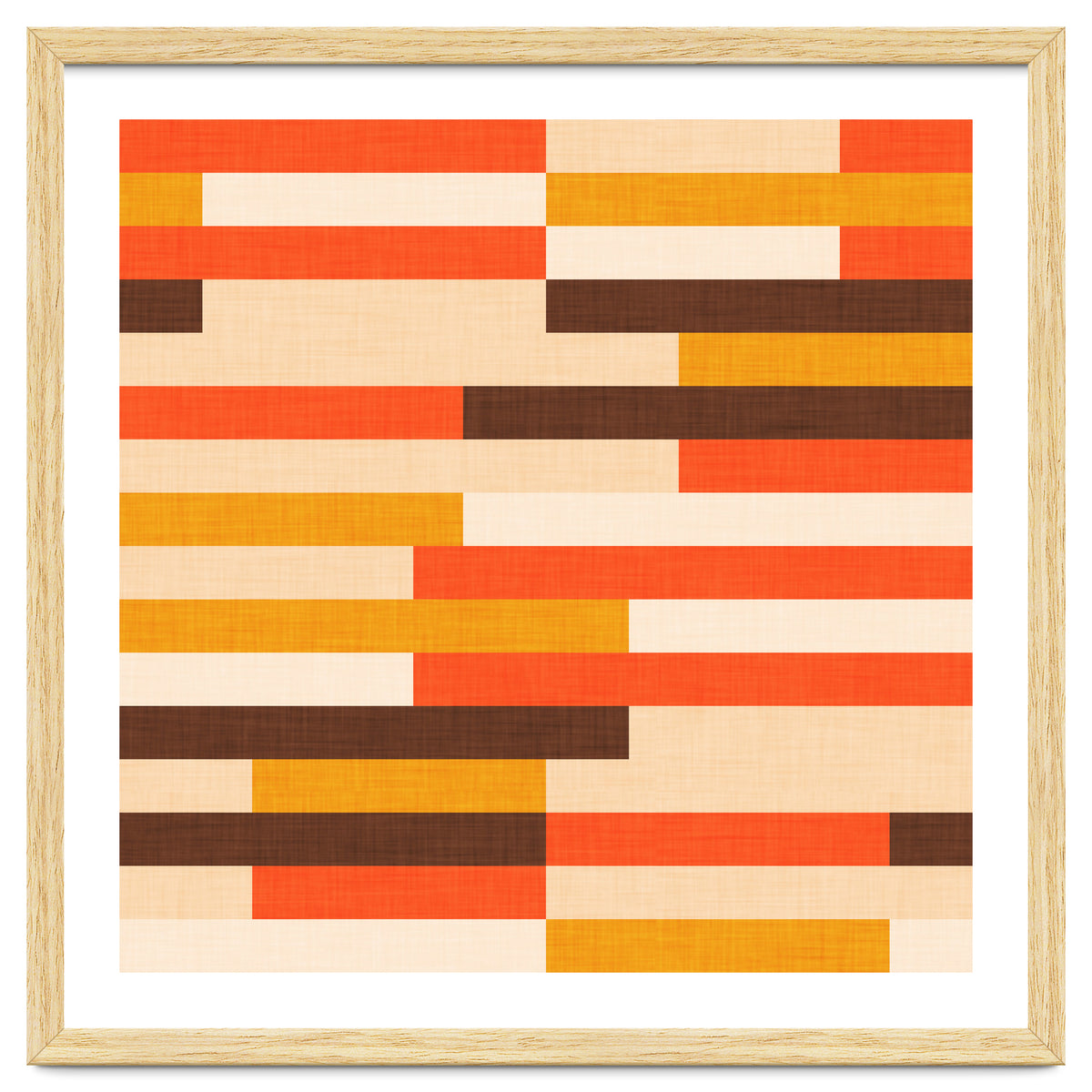 Classic Mid Mod Kilim Stripes