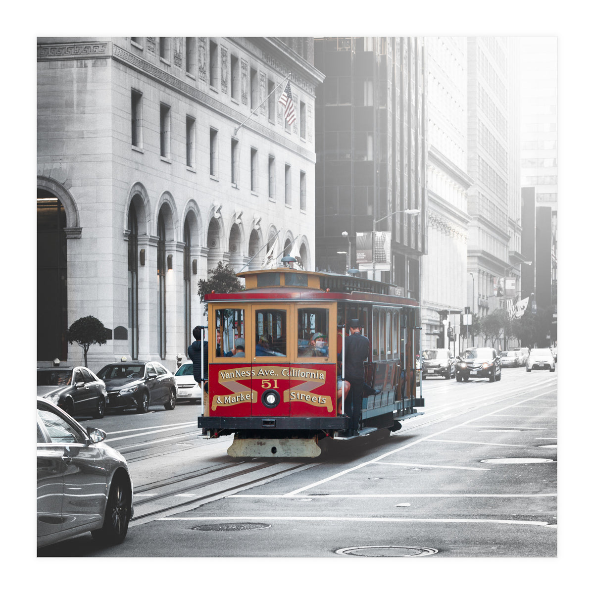 California street, 21st centrury (Print Only)