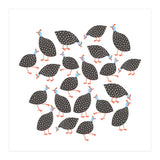 Guinea Hens (Print Only) thumbnail