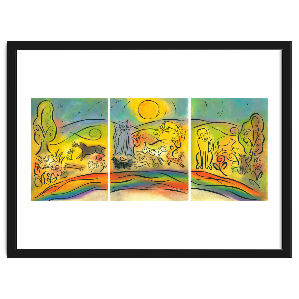 Rainbow Bridge Print