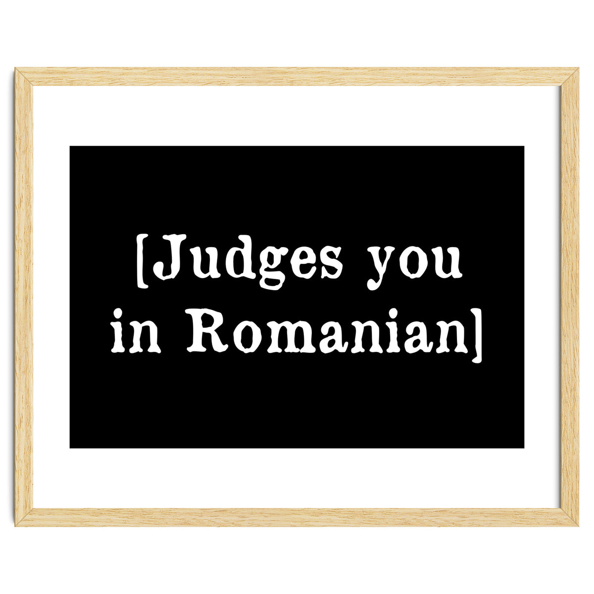Judges You In Romanian