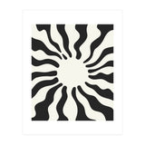 Wavy Retro Sun (Print Only) thumbnail
