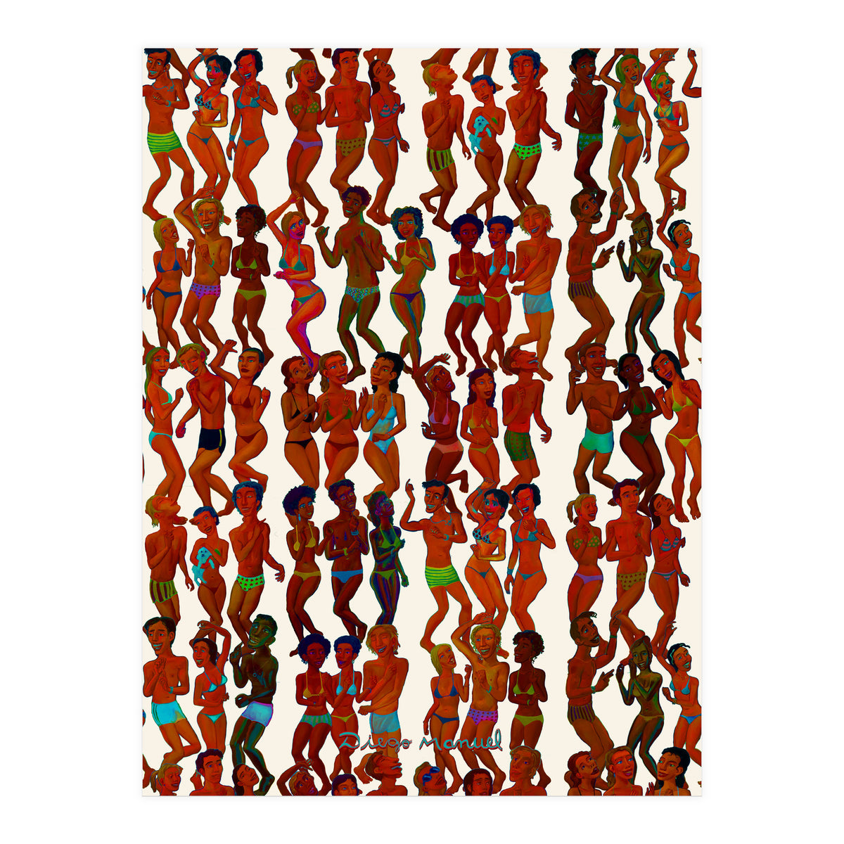 Fiesta En La Playa 10 (Print Only)