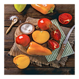 Bell peppers and tomatoes (Print Only) thumbnail